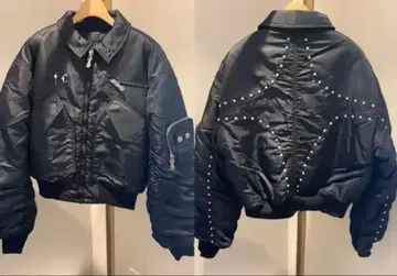 사그 클럽 아메리칸 스타일 캐주얼 코튼 봄버 자켓