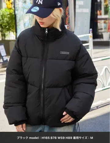 COODERR 블랙 다운 자켓 M 사이즈