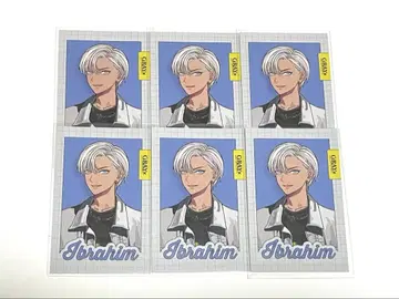 니지산지 GRAY x ACCENT 이브라힘 폴라로이드풍 카드