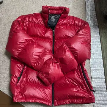 빨간색 다운 자켓 4엘 중고