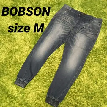 BOBSON 조거 팬츠 이지 팬츠 데님 스트레치 밥슨