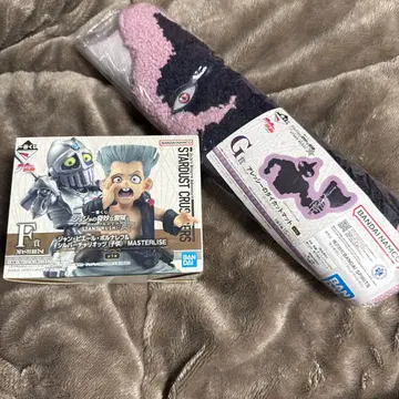 제일복권 죠죠의 기묘한 모험 F상 폴나레프 G상 다이컷 매트 2종 세트