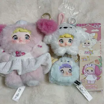 TOPTOY Nommi 인형 마스코트 키링 세트