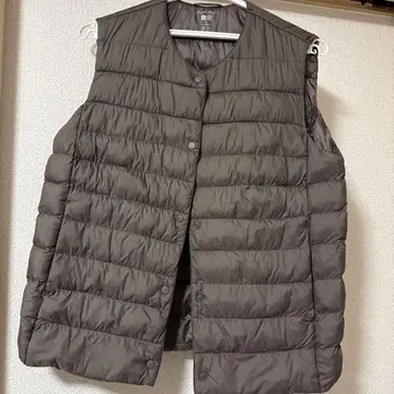 UNIQLO 퍼프 테크 베스트 (주머니 포함)