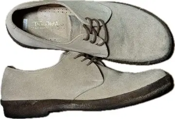 Thom mcAn 베이지 화이트 스웨이드 가죽 가죽 신발