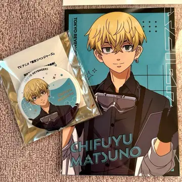 도쿄 리벤저스 아니크 과학 실험 캔뱃지 엽서 세트 마츠노 치후유