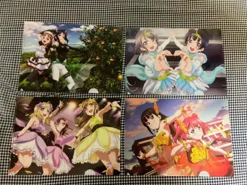 러브 라이브 선샤인 클리어 파일 4장 세트