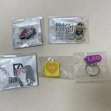 BE:FIRST LEO 핀즈 키링 세트