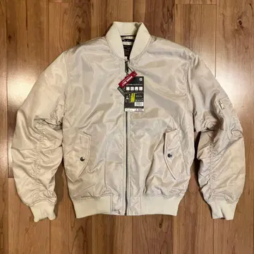 [ 미사용 새상품 ] workman 뒷면 알루미늄 MA-1 타입 점퍼 S