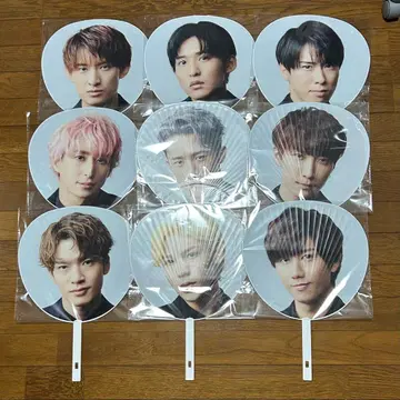 Snow Man LIVE TOUR 2021 Mania 부채 전원분