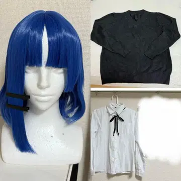 봇치 더 록! 야마다 료 코스프레 의상 가발 포함