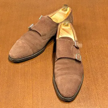 Brooks Brothers PEAL&CO 스웨이드 더블 몽크 8D