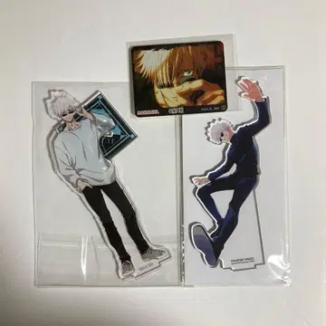 주술회전 고죠 사토루 아크릴 스탠드 & 씰 세트