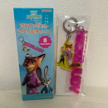 주토피아 2 알파벳 아크릴 참 닉 주디