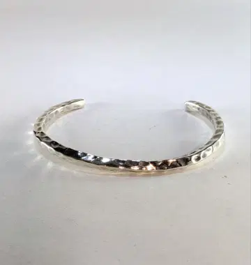 Atease 트위스트 타타키 뱅글 실버 925