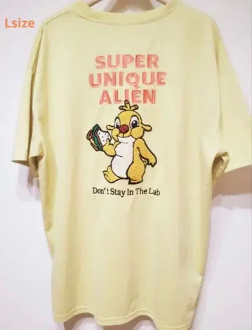 디즈니 릴로 & 스티치 루벤 사가라 자수 T셔츠