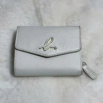 agnes b. 화이트 지갑