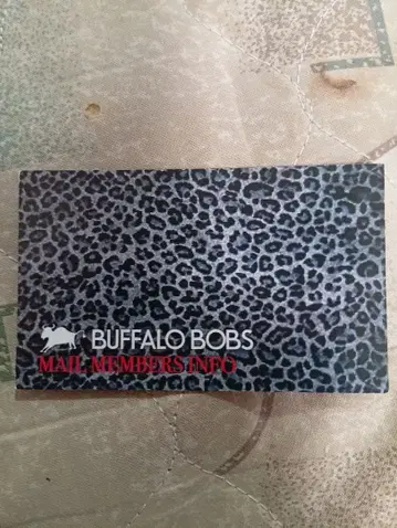 버팔로 밥스의 명함