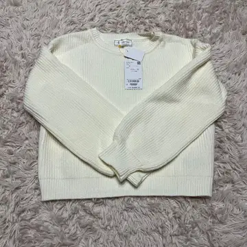 ROPE' PICNIC 라메 골지 니트 풀오버 택 포함