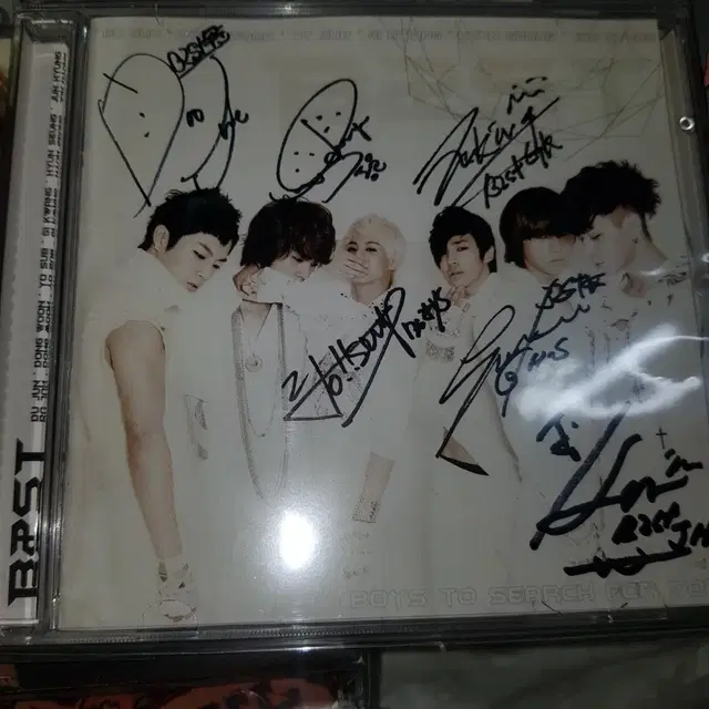 비스트 하이라이트 bad girl 배드걸 홍보용 친필 싸인 앨범