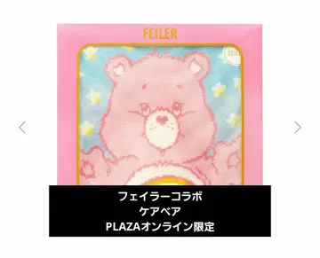 PLAZA 온라인 한정판 페이러 케어베어 콜라보 치어베어 손수건