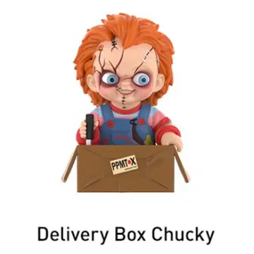 POP MART CHUCKY 차키 딜리버리 박스