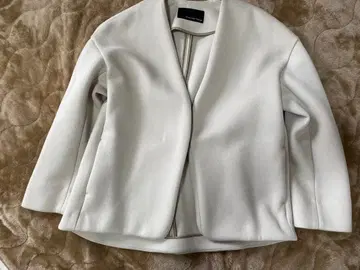 Green Label Relaxing 노카라 자켓 베이지 36