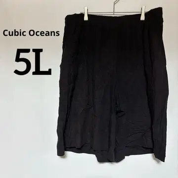가격 인하 환영 Cubic Oceans [ 5L ] 블랙 하프 팬츠 여름