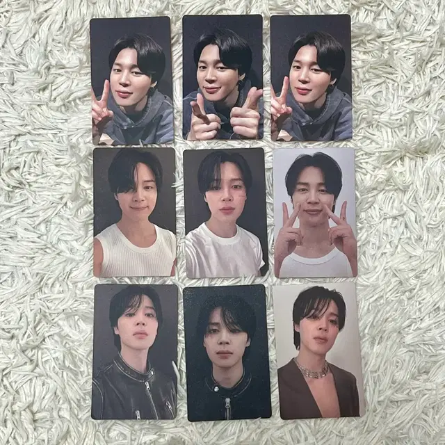 방탄소년단 지민 페이스 face 솔로 앨범 포카 드볼