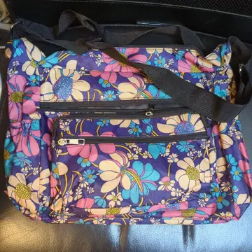 꽃무늬 보스턴 백