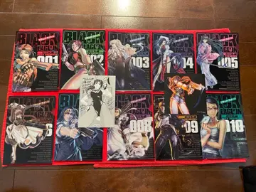 [ 레어 ] 블랙 라군 미니 클리어 파일 & 엽서