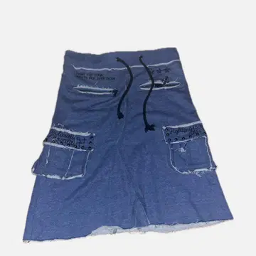 세일 윈드 로고 프린트 스커트 그런지 y2k 십자가