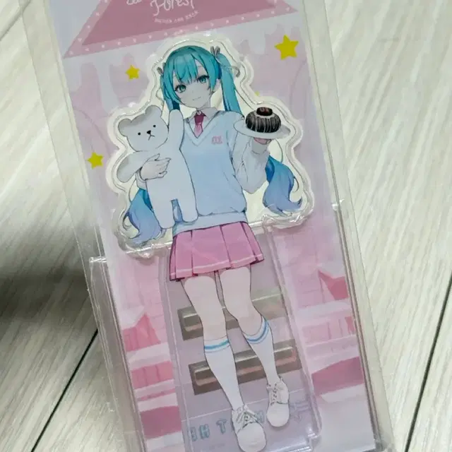 보컬로이드 하츠네미쿠 미쿠 아크릴스탠드 민트하임 카페