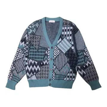 [ GEORGES RECH / 조르주 레쉬 ] 기하학 니트 가디건