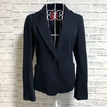 [AMACA] 아마카 코튼 테일러드 자켓 블랙