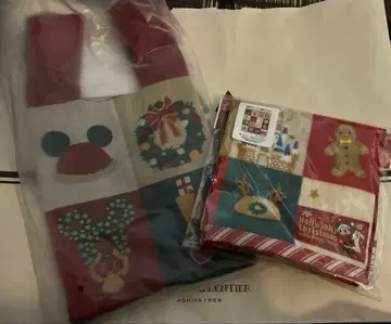 디즈니 크리스마스 에코백 and 핸드 타월