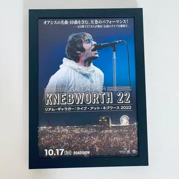 OASIS 리암 갤러거 플라이어 포스터풍 아트 프레임 B5 액자 포함 B