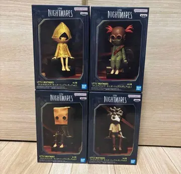 리틀 나이트메어 모니터 탑 피규어 4체 세트 미개봉 새상품