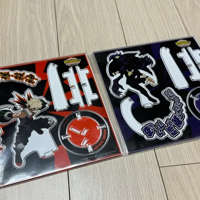 나의 히어로 아카데미 아크릴 스탠드 2종 바쿠고 토코야미 세트