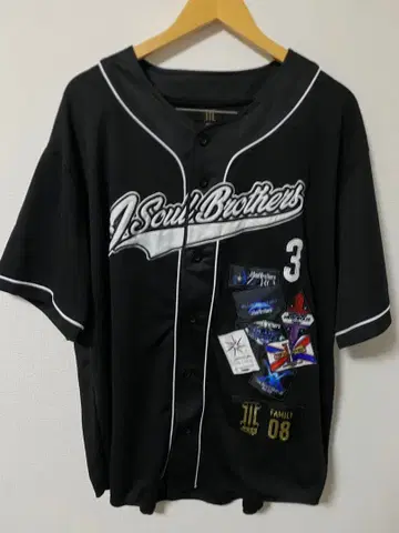 J Soul Brothers 베이스볼 셔츠