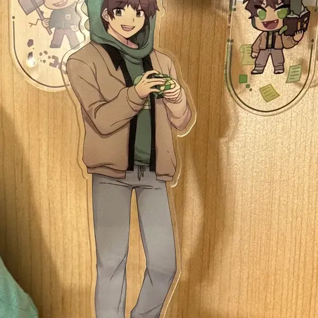 급처) 잠뜰 픽셀리 미수반 공룡 아크릴 뜰팁 굿즈 스탠드