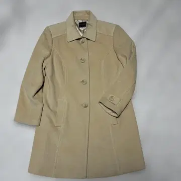 여성용 베이지 체스터 코트 베이지 겨울 의류 아우터