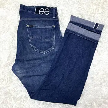 빅 사이즈 Lee 101 LM9201 W36 셀비지 데님 팬츠
