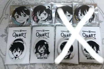 OMORI 코믹스 캔뱃지 묶음 판매