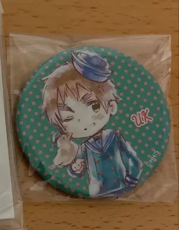 헤타리아 수병 캔뱃지 영국