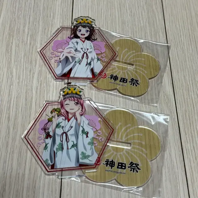 뱅드림 아야 카스미 아크릴스탠드 세트