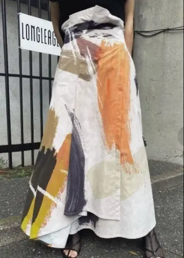 Ameri VINTAGE LOUISE ART SKIRT