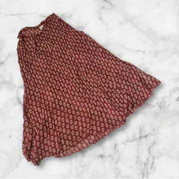 KRIZIA POI 크리치아포이 (46) 올 패턴 플레어 미디 스커트