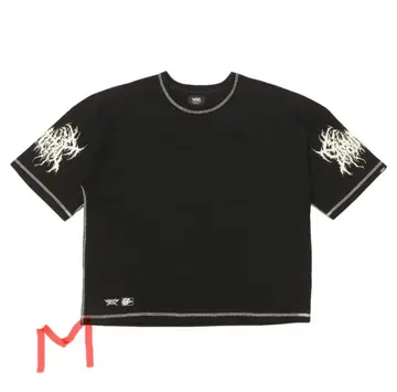 VANS x BABYMETAL 드롭 숄더 T BLACK M