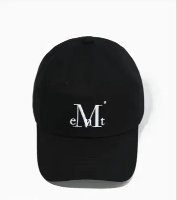 MUCENT 시그니처 볼캡 블랙